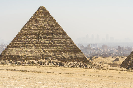 Pyramid of Menkaure, Giza (Egypt)