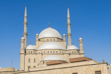 Fototapeta na wymiar Mosque of Muhammad Ali, Saladin Citadel of Cairo (Egypt)