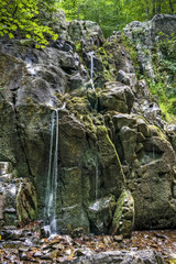 Waterfall on Overall Run Falls Trail in Shenandoah National Park