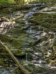 Waterfall on Overall Run Falls Trail in Shenandoah National Park