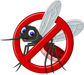 symbol of antimosquito cartoon for you disign