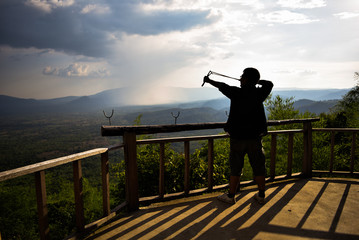 Obraz premium slingshot