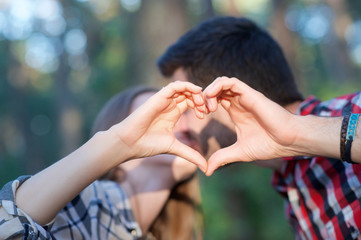 Obraz premium Cute couple