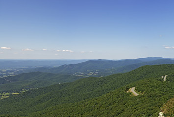 View From Little Stony Man Lookout, Shenandoah National Park