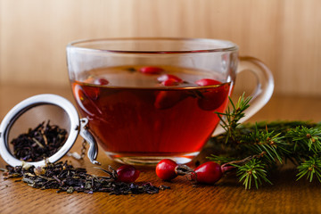 Tea cup with briar