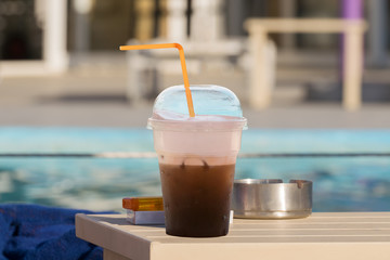 Coffee break for a dive.