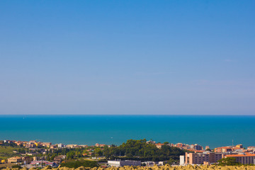 Foto panoramica di Ancona, Marche