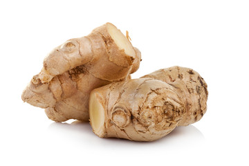 ginger on white background