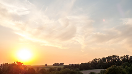 Obraz premium Sonnenuntergang