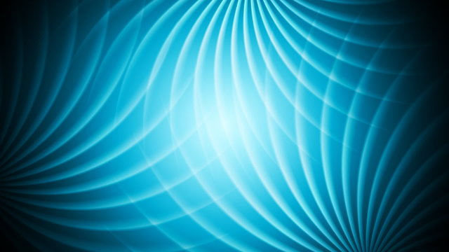 Bright blue elegant swirl abstract background. Seamless loop design. Video corporate animation HD 1920x1080