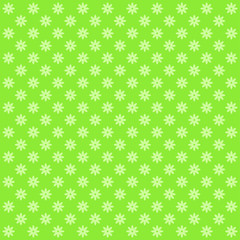 Classic seamless vintage flower pattern on green background