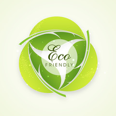 Stylish text for Eco Friendly.