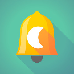 Bell icon with a moon