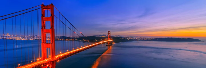 Foto op Plexiglas Golden Gate Bridge, San Francisco, Californië © Mariusz Blach