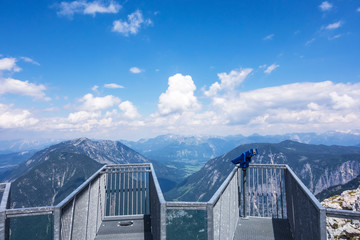 Five Fingers observation deck, Obertraun, Austria