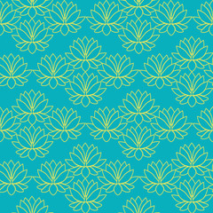 Beauty Background with  lotus.