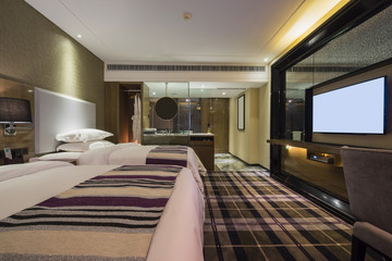 luxury hotel room