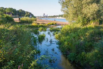 Pskov. Russia. Billabong Mirozha