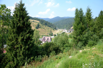 Mountains landscape (Gorce in Poland)