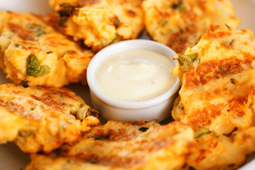 Zucchini croquettes
