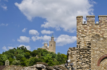 Main gate of Tsarevets fortress, Veliko Tarnovo, Bulgaria