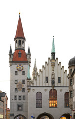 Fototapeta premium Old townhouse in Munich. Germany