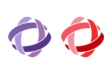 Technology orbit web rings logo