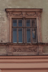 Ancient window on a building