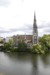 Fototapeta premium Eglise de la citadelle du Kastellet à Copenhague, Danemark