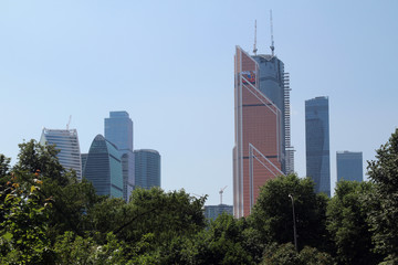 Moscow City business center, Russia
