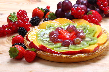 Crostata di frutta assortita
