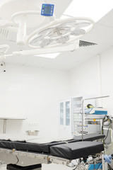 Interior of an operation room