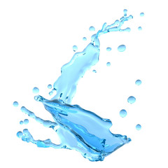 Obraz premium splash