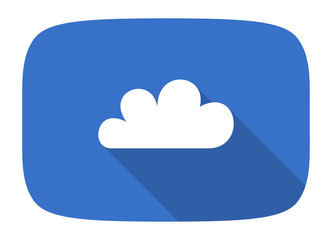 cloud flat design modern icon