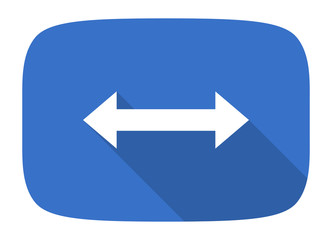 arrow flat design modern icon