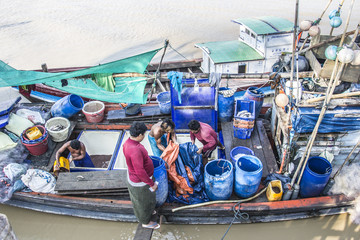 fishermen aboard
