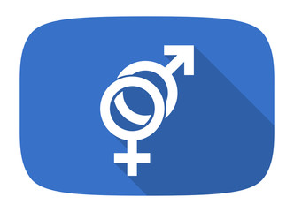 sex flat design modern icon