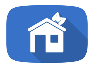 house flat design modern icon