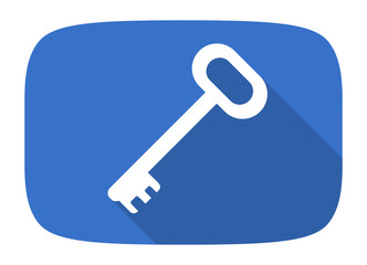 key flat design modern icon