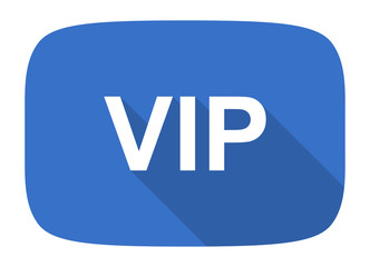 vip flat design modern icon
