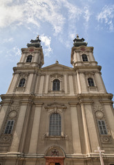 Fototapeta na wymiar Cathedral of St Teresa of Avila in Subotica