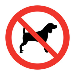 dog not allowed