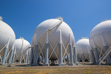 Liquefied Petroleum Gas tanks