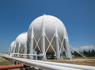 Liquefied Petroleum Gas tanks