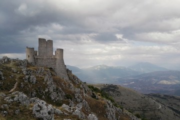 Fototapeta na wymiar La Rocca di Calascio