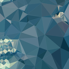 Cadet Blue Abstract Low Polygon Background