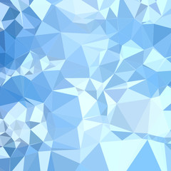 Blizzard Blue Abstract Low Polygon Background