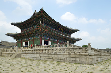 Fototapeta premium Pałac Gyeongbok, Seul, Republika Korei.