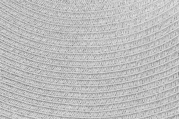 Woven gray straw background or texture