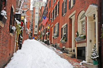 Fototapeta na wymiar Boston Winter..